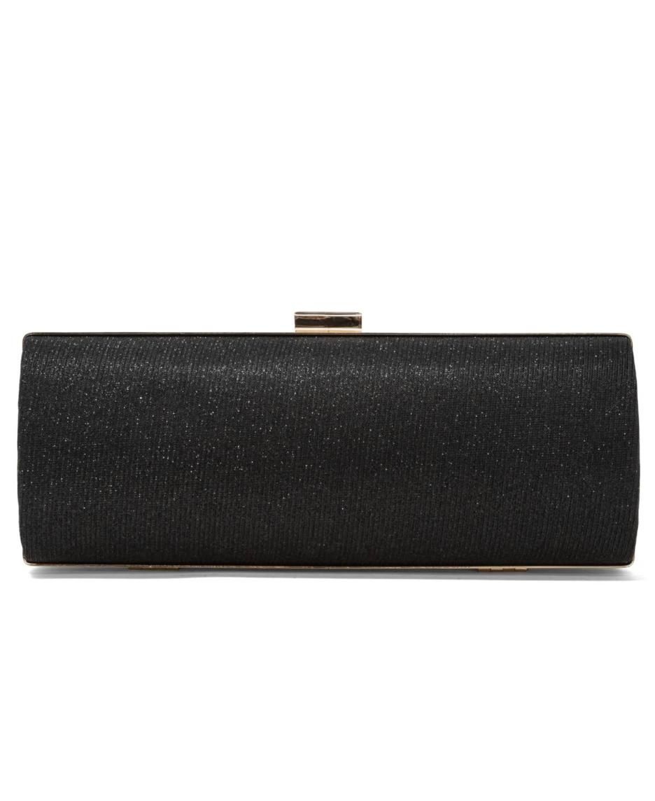 Inc International Concepts Betti Lurex Sparkle Clutch Color Black/Gold
