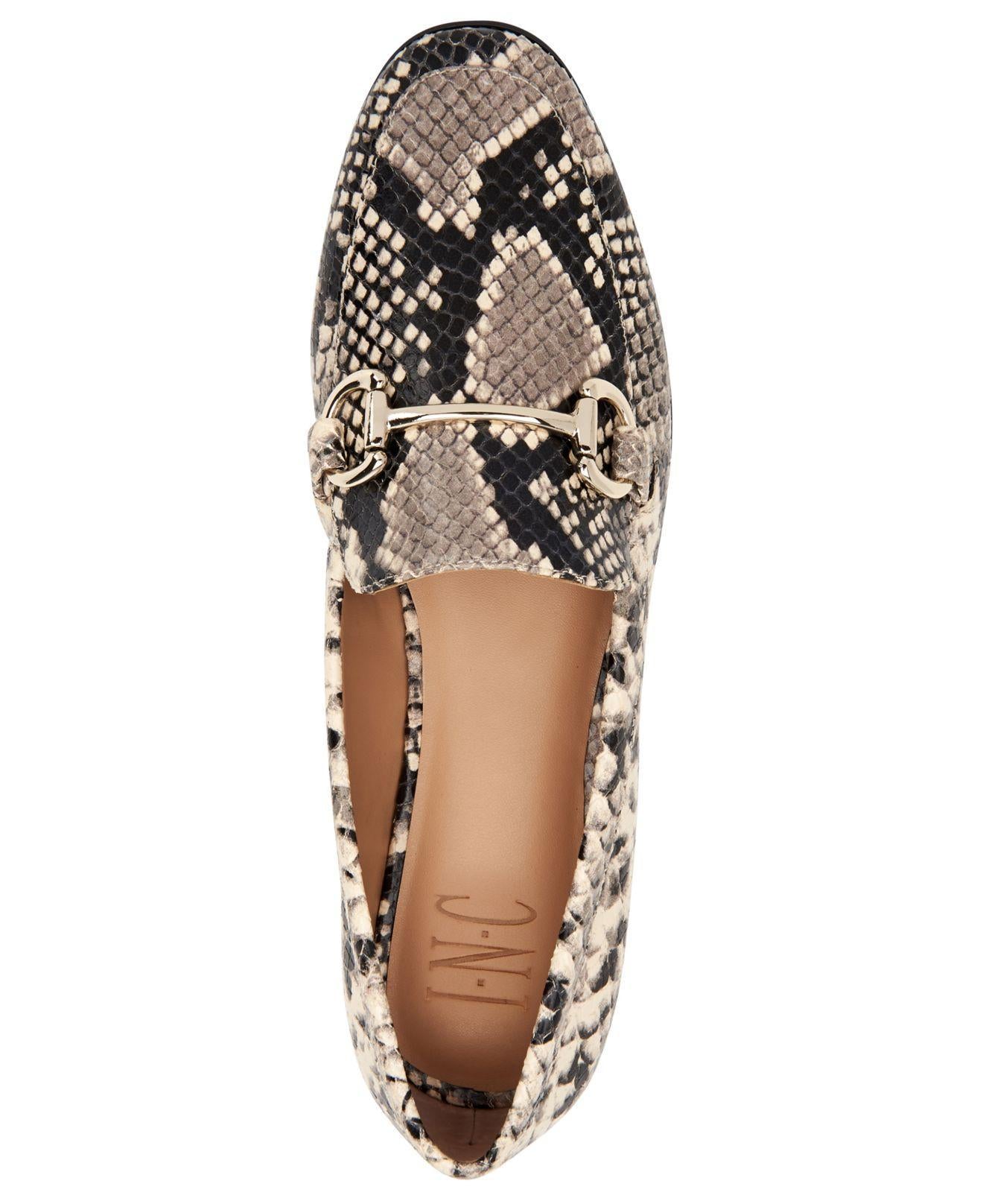 INC International Concepts Gayyle Slip-On Loafer Color Snake Size 5M