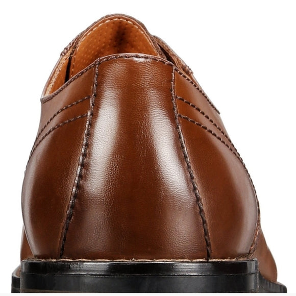 Alfani Men's Renny Oxford Dress Shoes Color Cognac Size 11.5M
