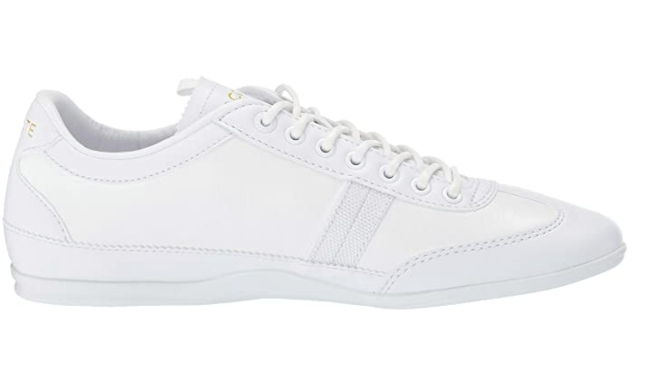 Lacoste Mens Misano Sneaker Color: White/White