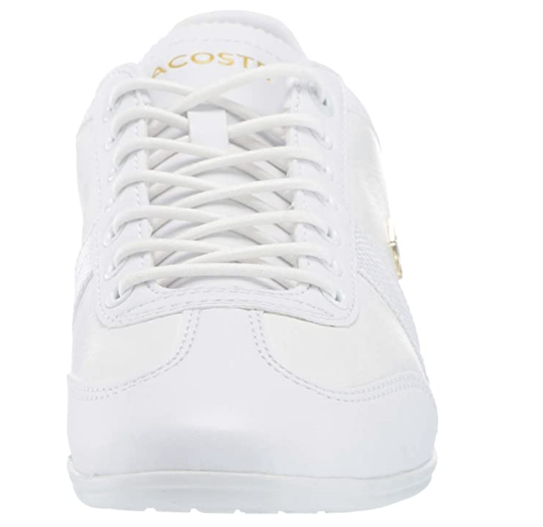 Lacoste Mens Misano Sneaker Color: White/White