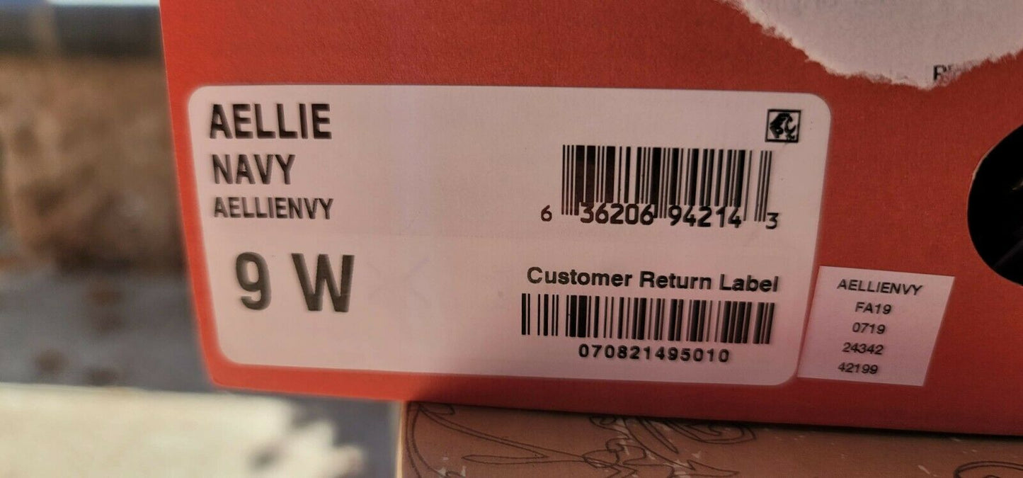 American Rag Womens Aellie Navy Close Toe Flats AELLIENVY