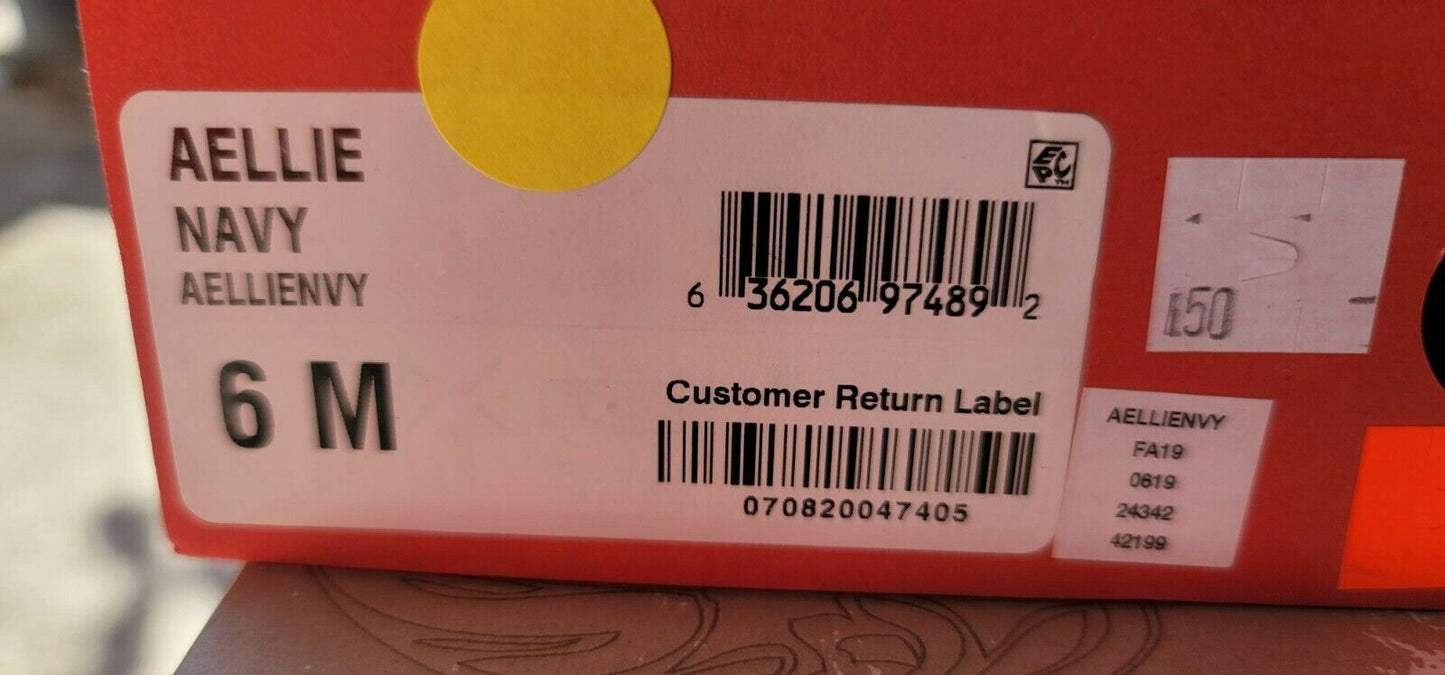 American Rag Womens Aellie Navy Close Toe Flats AELLIENVY