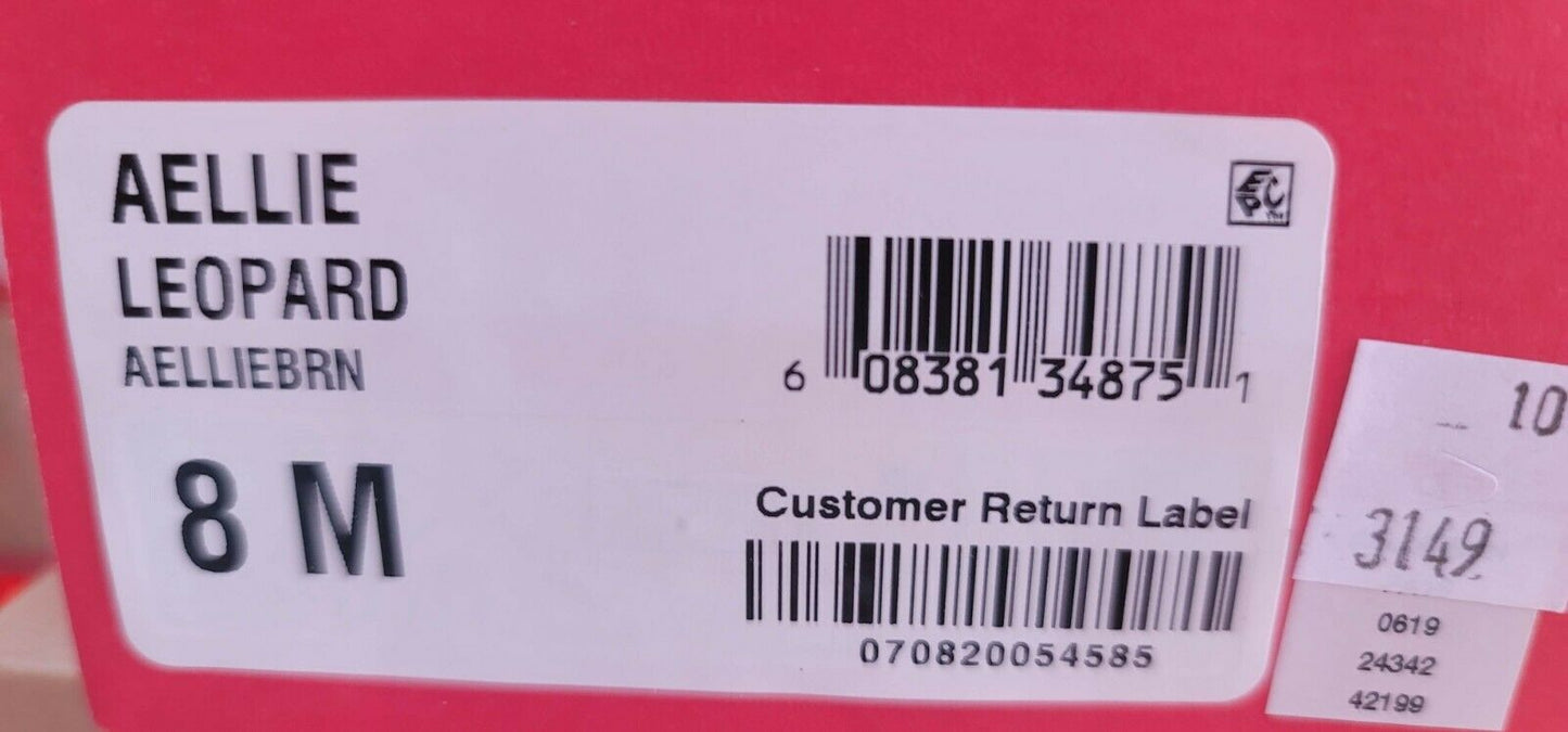 American Rag Womens Ellie Closed Toe Loafers Brown Leopard AELLIEBRN