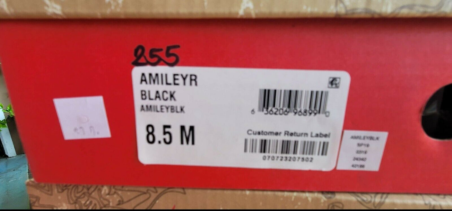 American Rag Womens Miley Fabric Closed Toe Ankle Strap Black AMILEYBLK