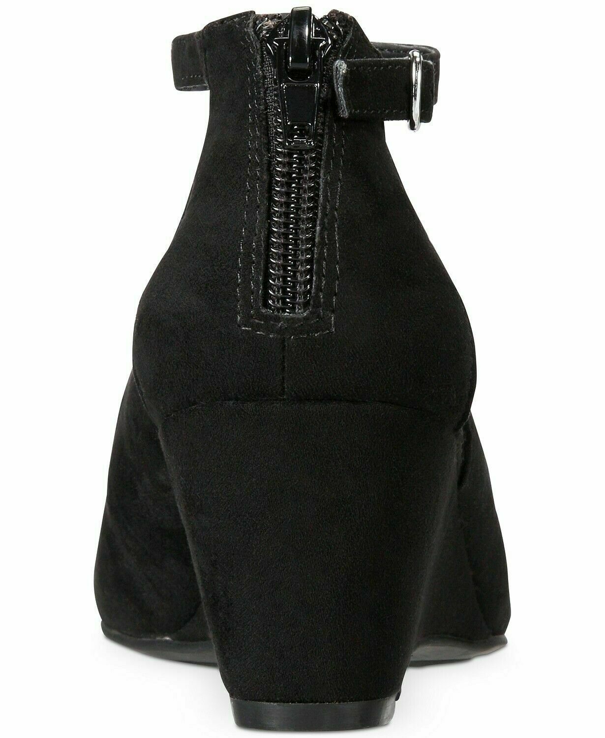 American Rag Womens Miley Fabric Closed Toe Ankle Strap Black AMILEYBLK