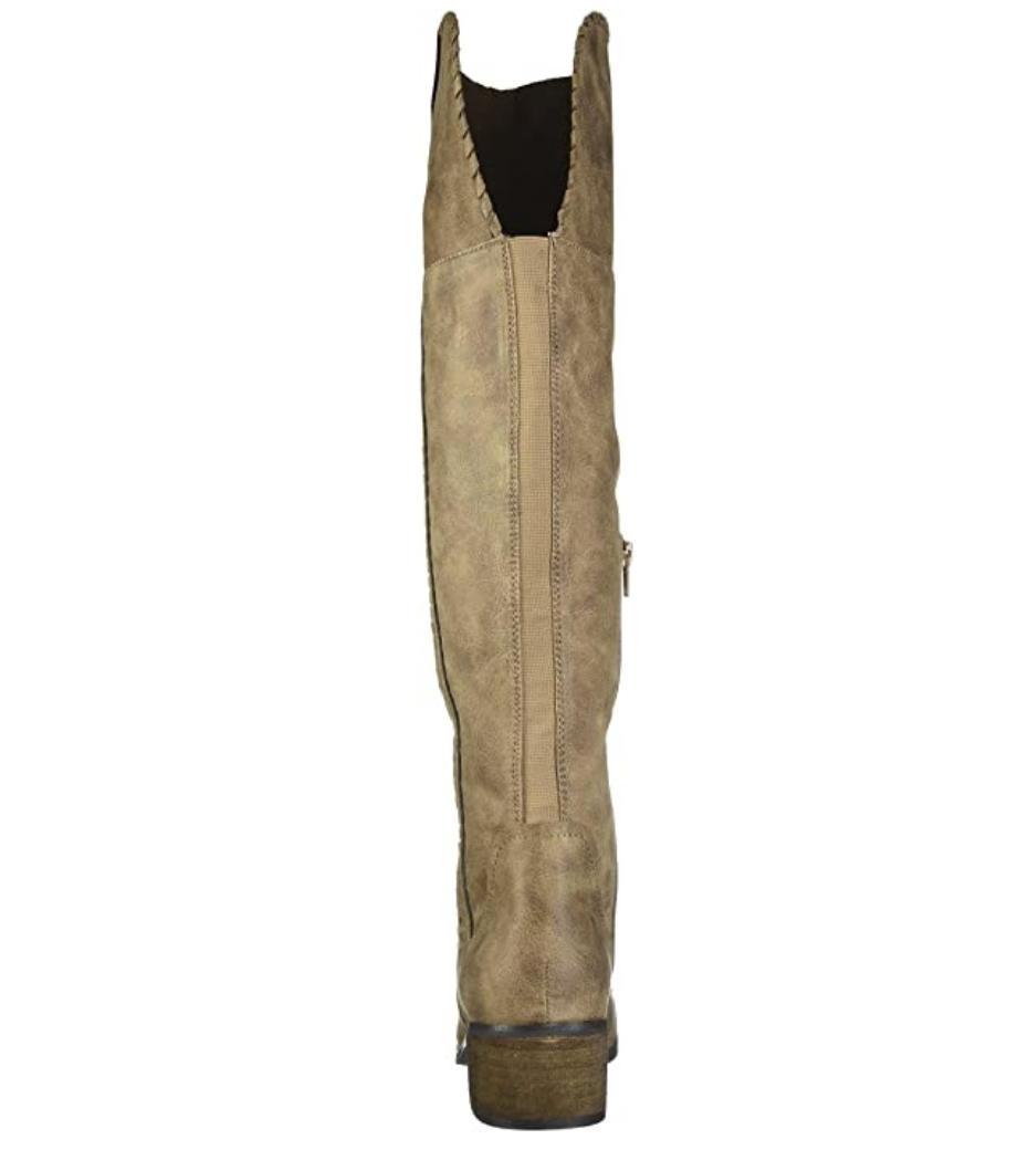 Carlos by Carlos Santana Women's Briar Over The Knee Boot Color Sand Size 5.5 M