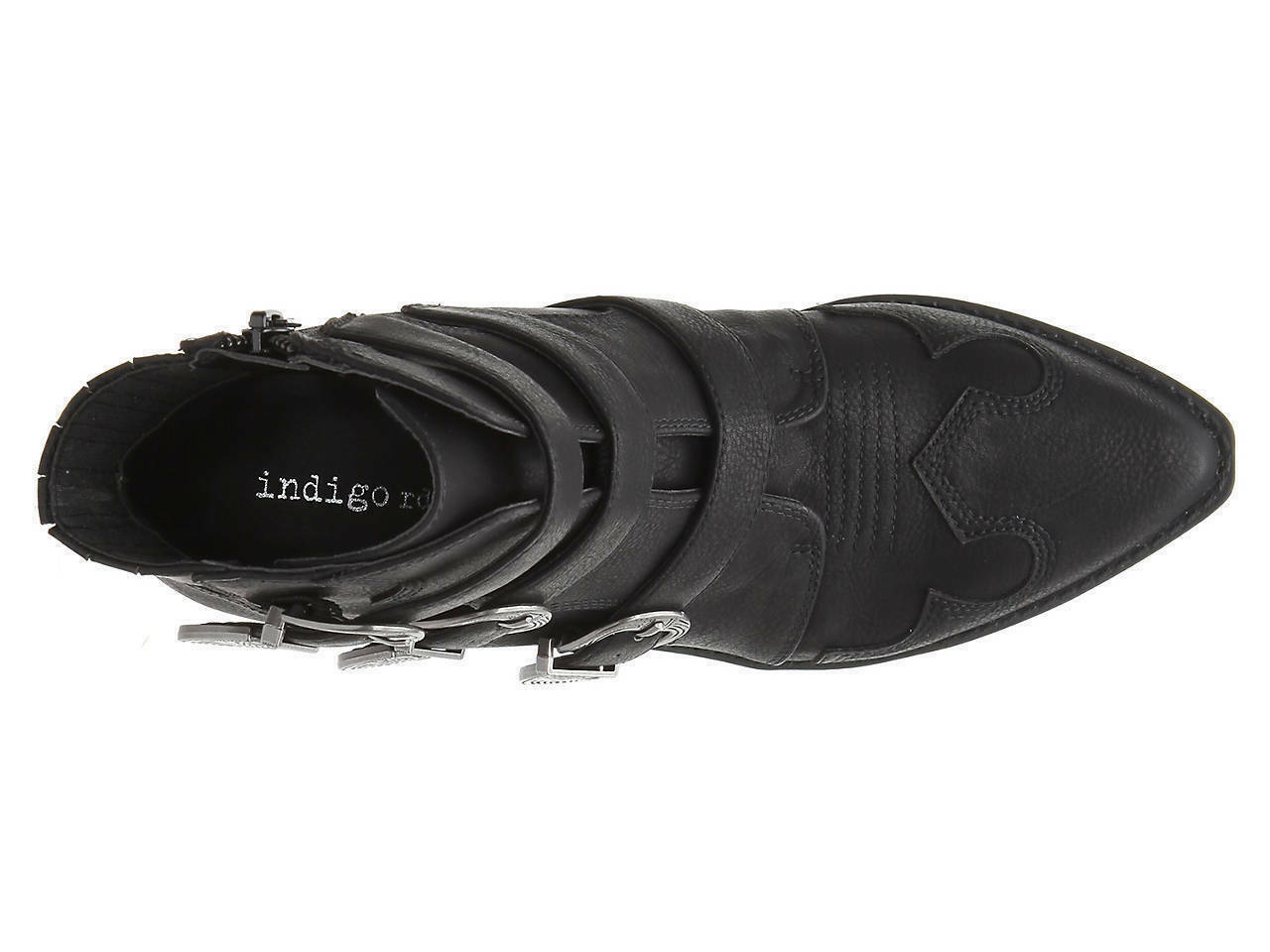 Indigo Rd YASMINA WESTERN BOOTIE Color Black Size 5.5M