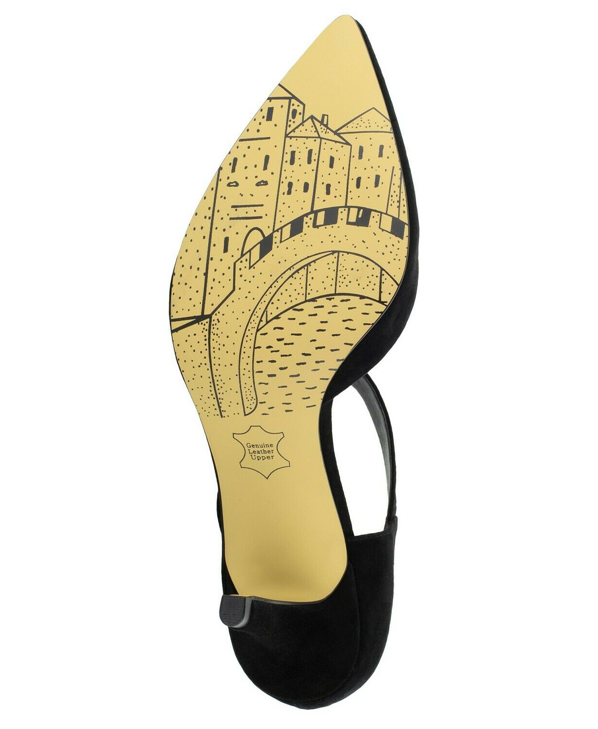 Bella Vita Black Dawson D'Orsay Pumps Color Black Size 7.5M