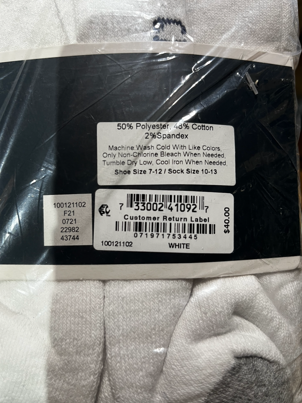 Club Room Mens Over the Calf Socks 12-Pack Color White ONE SIZE