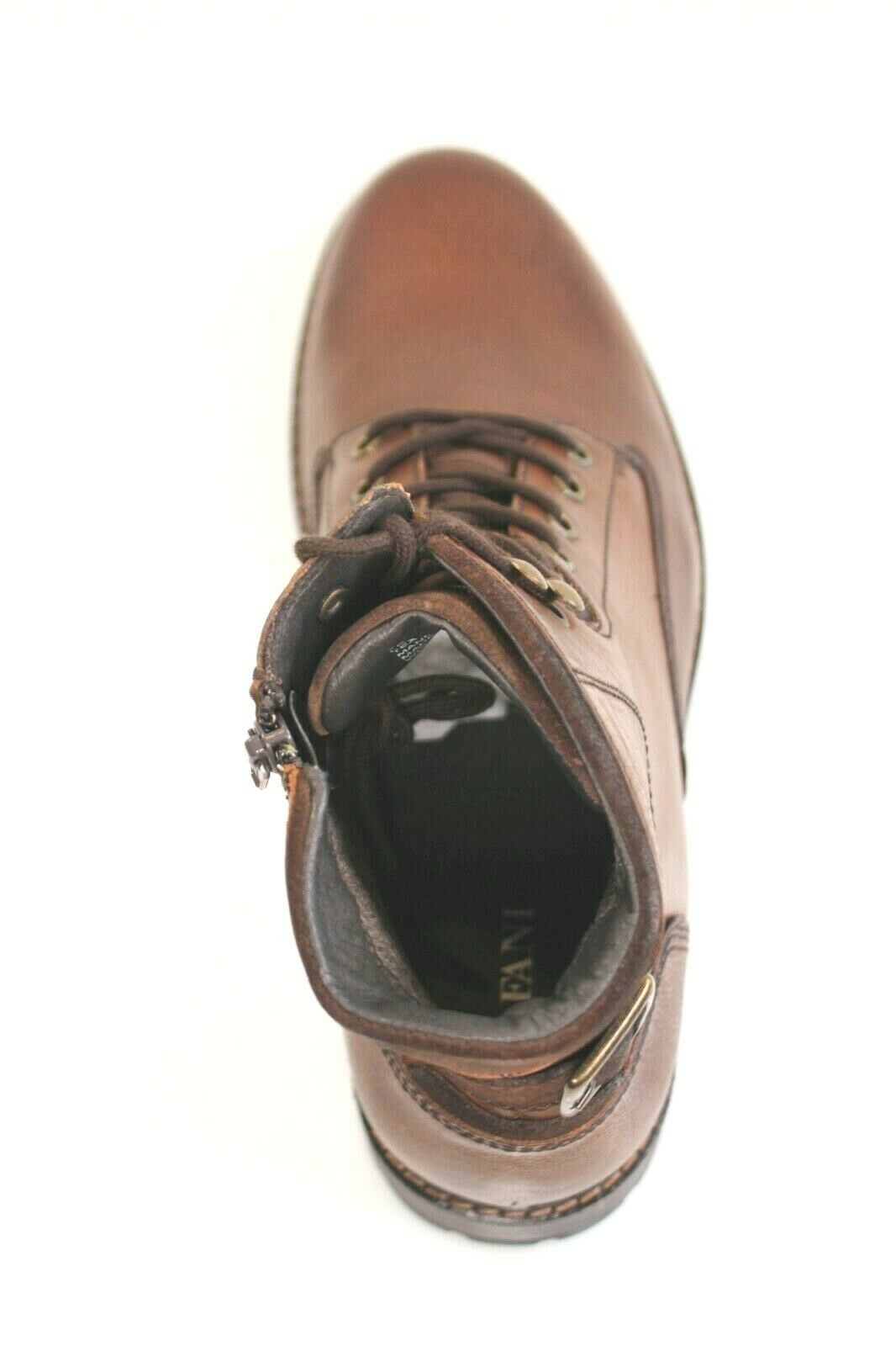 Alfani Men's Syd Lace Up Leather Boot Brown