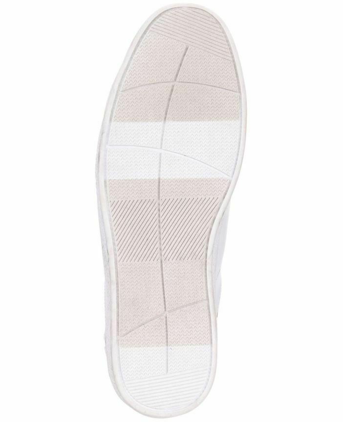INC International Concepts Men's Cosmic Patchwork Low-Top Sneakers White Size 9.5 M