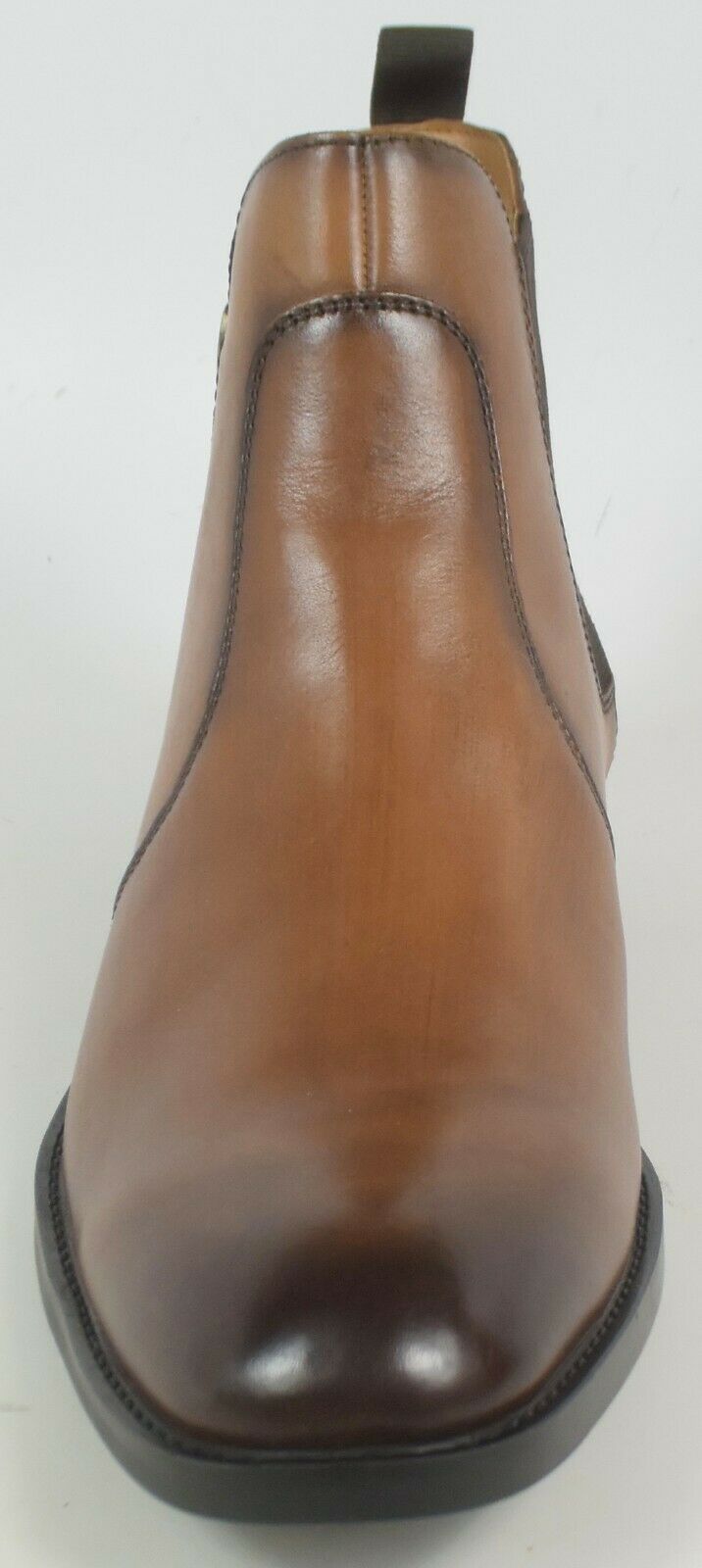 Alfani Men's Ramon Leather Chelsea Boots Color Tan Leather Size 12M