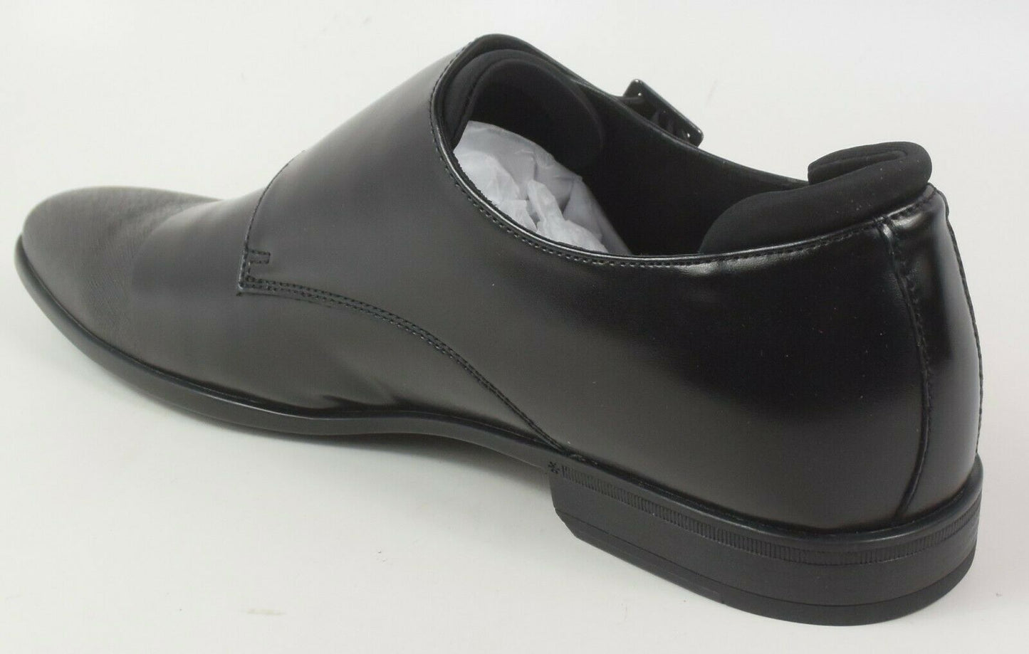 Kenneth Cole Reaction Men's Edison Double Monk Strap Shoes. Black