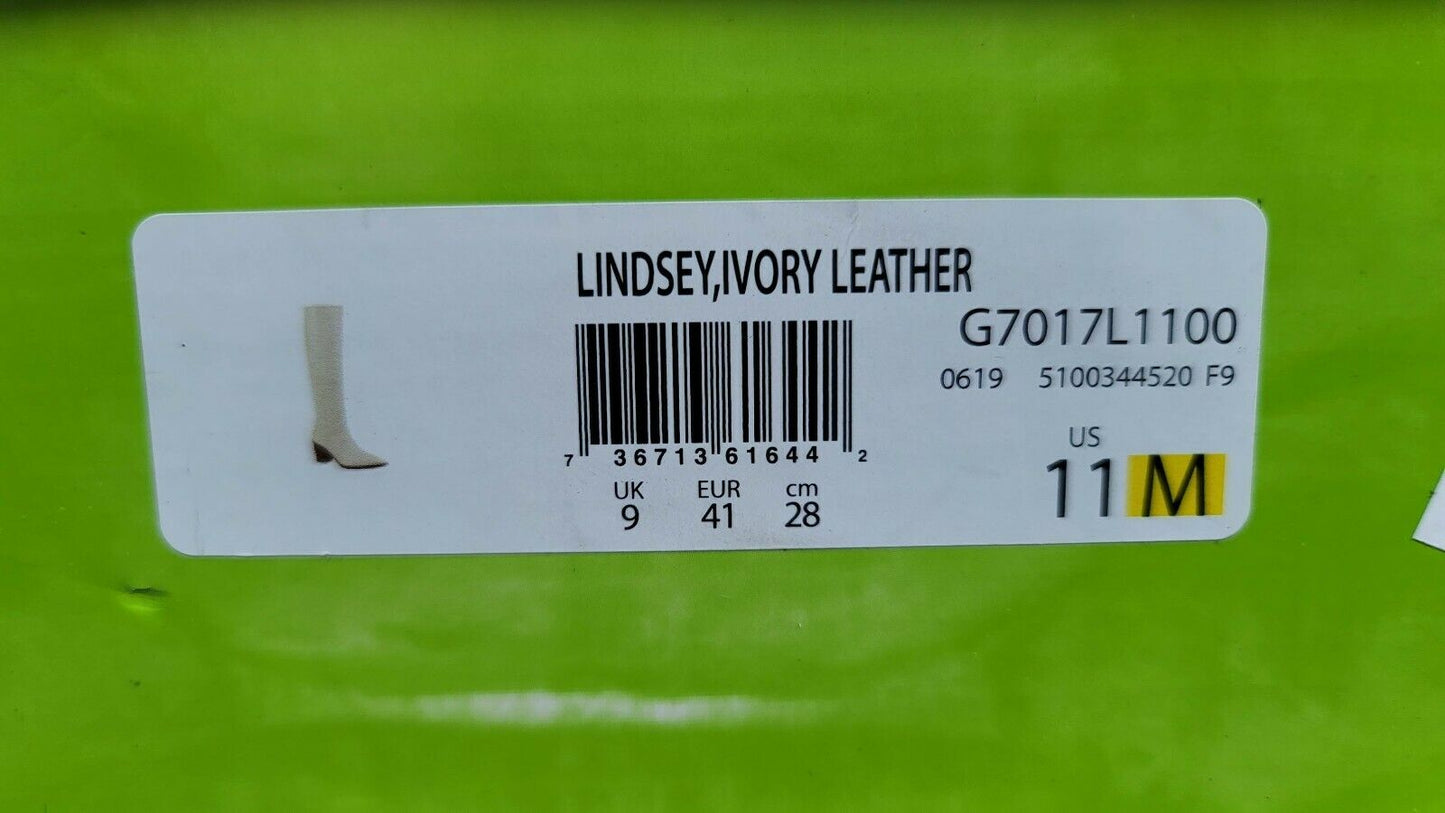 Sam Edelman Women's Lindsey Knee High Boot Color: Modern Ivory Size: 11 M