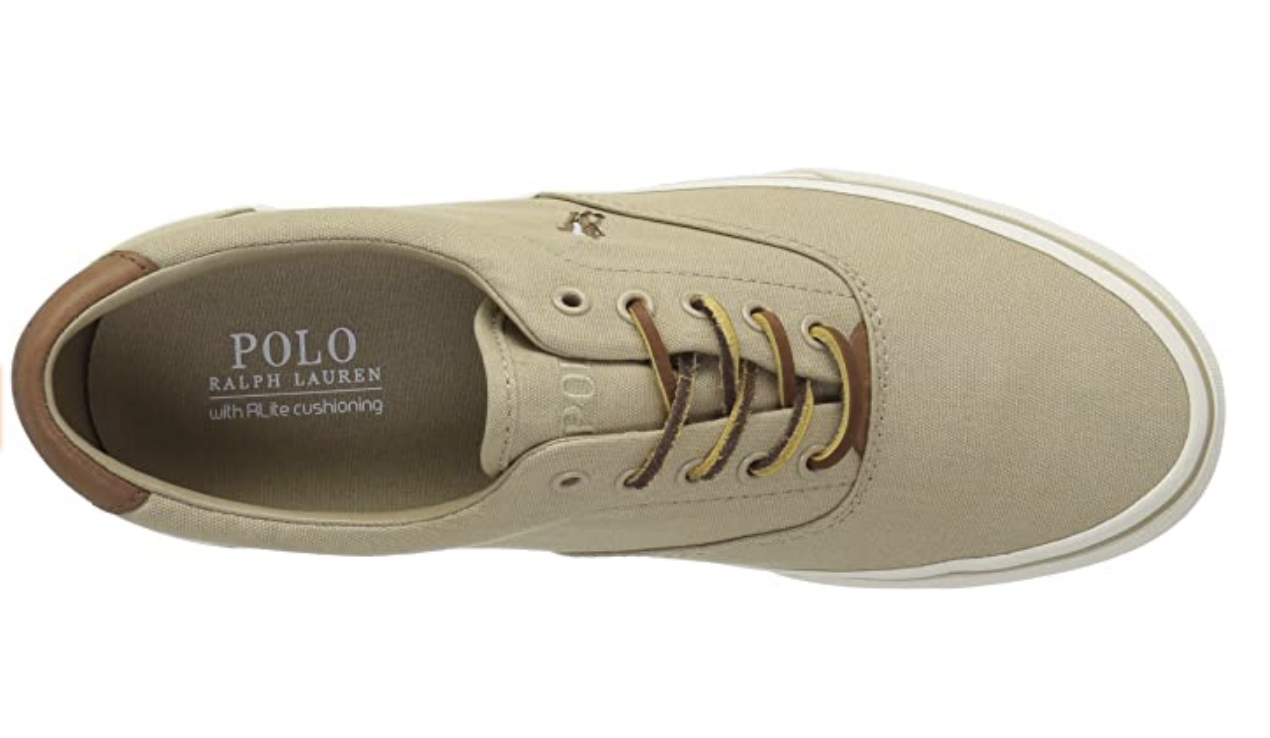 Polo Ralph Lauren Men's Thorton Sneakers Color: Khaki