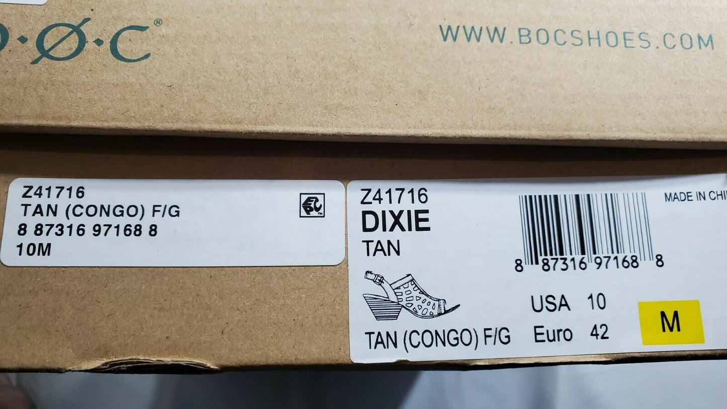 B.O.C Dixie Dress Sandal Color Tan Size 10M