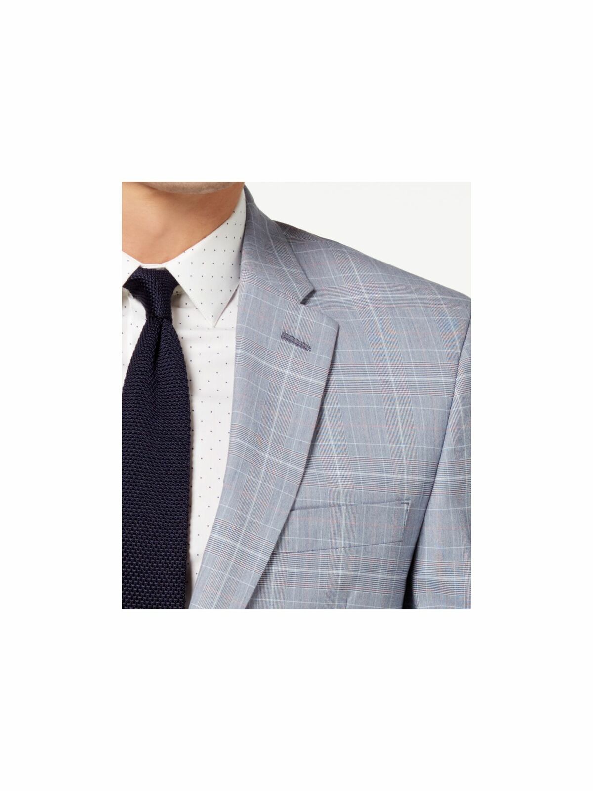 TOMMY HILFIGER Men’s Blue Plaid Jacket