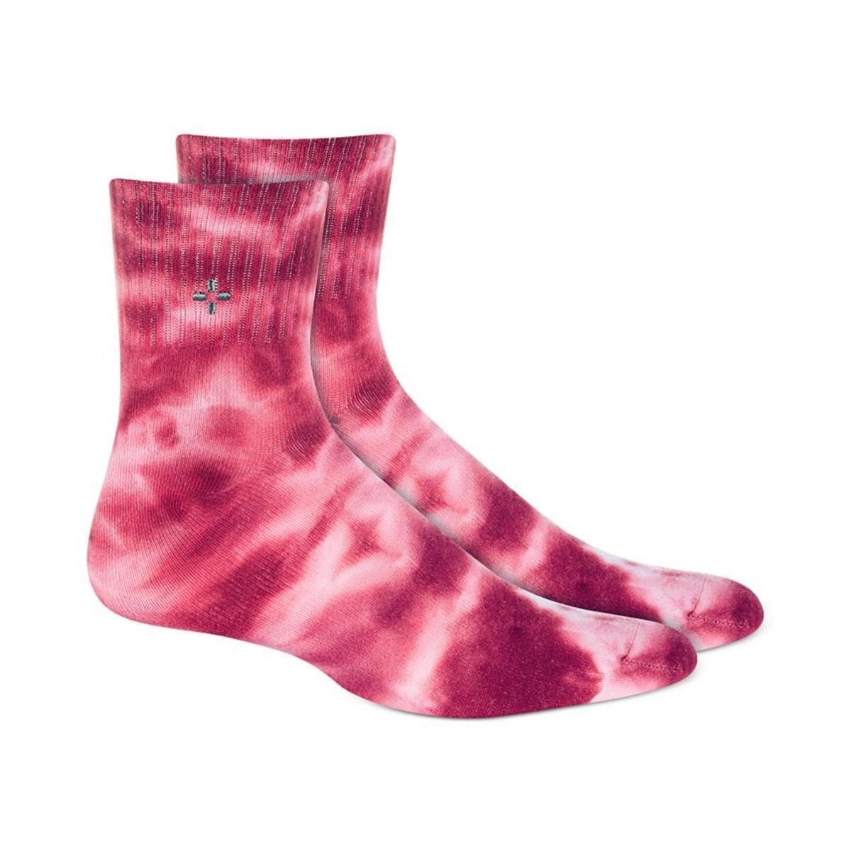 Sun Stone Mens Holiday Half Calf Socks Color Christmas Tie Dye ONE SIZE