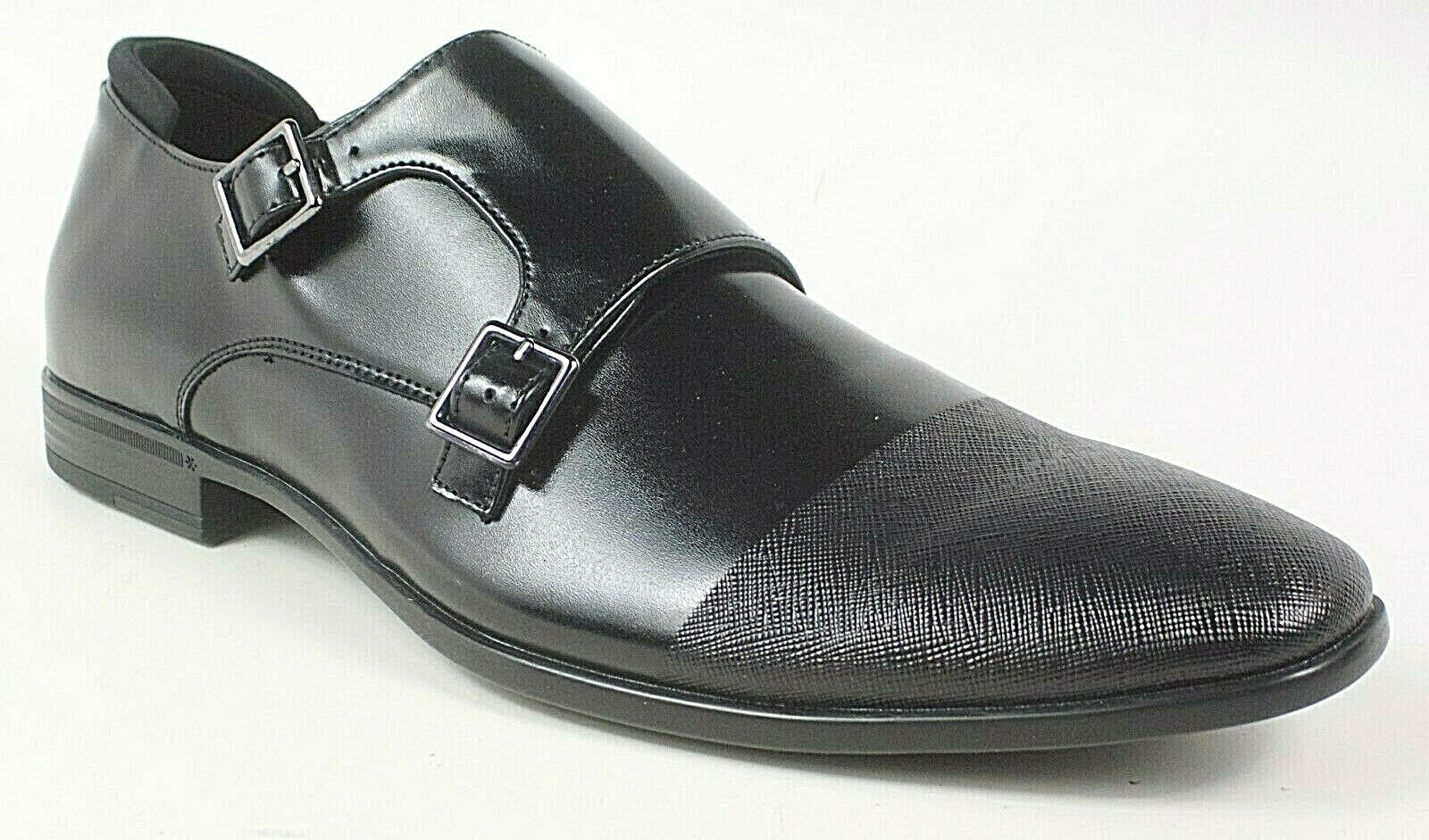Kenneth Cole Reaction Men's Edison Double Monk Strap Shoes. Black DDT Boutique Kenneth Cole Reaction Men's Edison Double Monk Strap Shoes. Black DDT Boutique