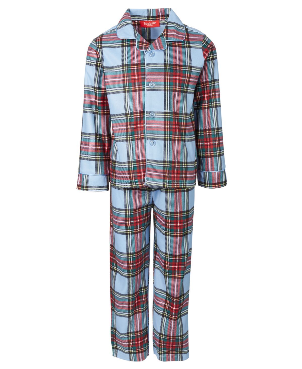 Family Pajamas Big Kids Tartan Family Pajama Set Color Tartan Size 4-5