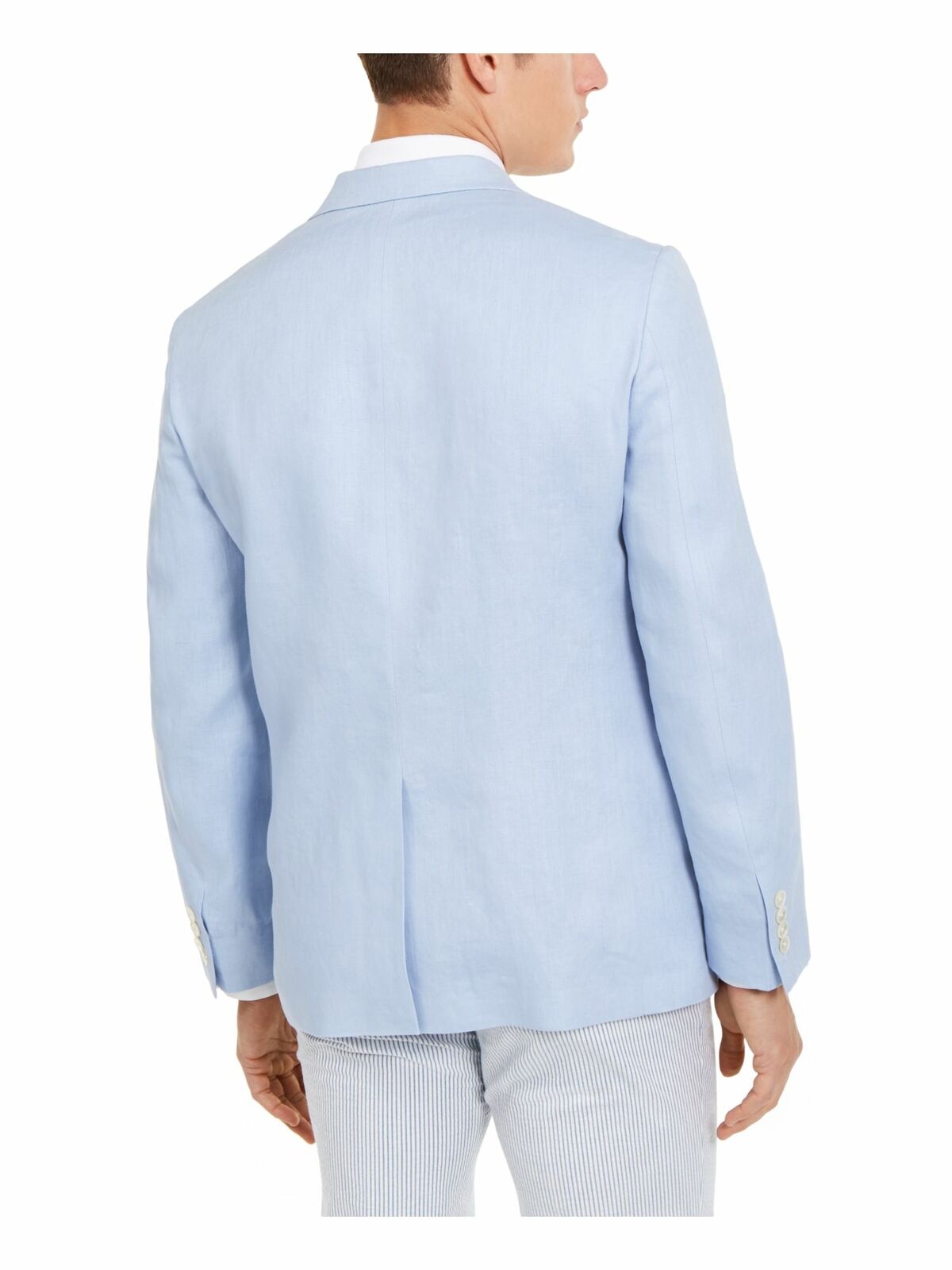 LAUREN RALPH LAUREN Men’s Single Breasted Ultraflex Blazer Color Light Blue