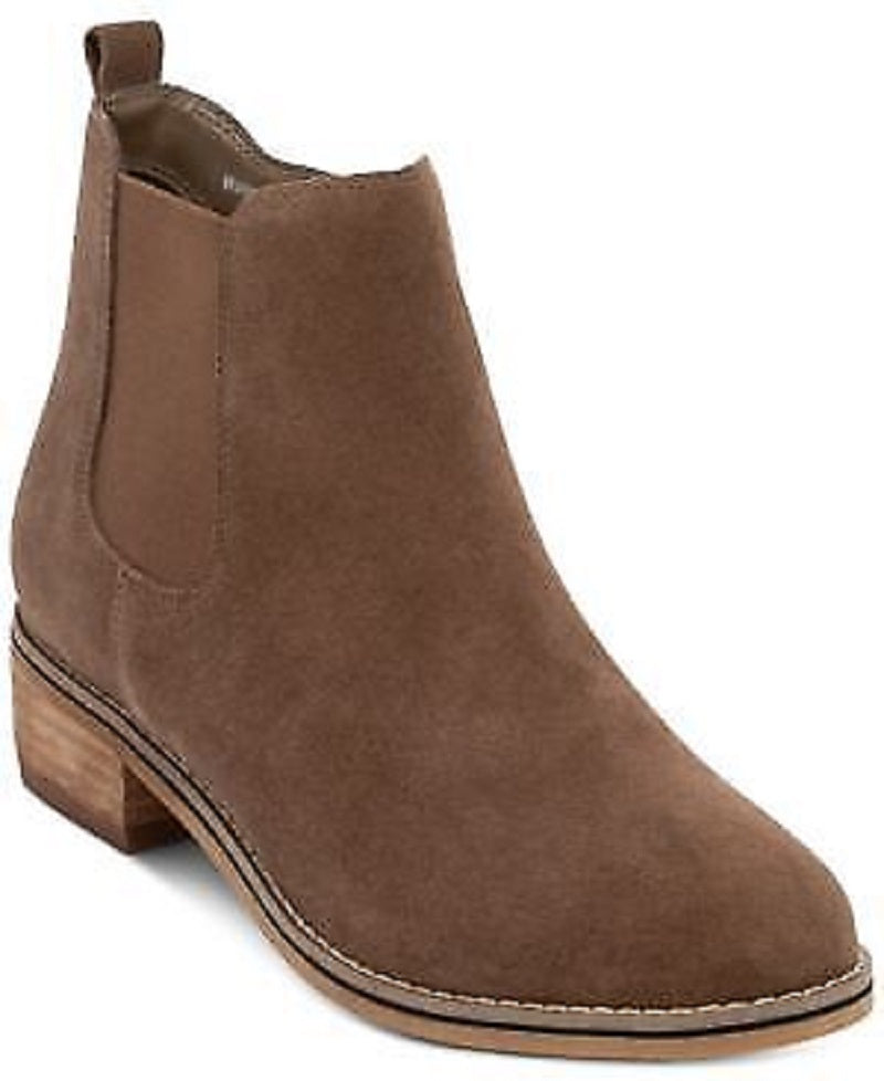 Aqua College Women's Lori Waterproof Booties Shoes Color Brown Size 6M