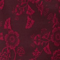 Tommy Hilfiger Floral-Print Bell-Sleeve Dress Color Aubergine/Magenta Size 2