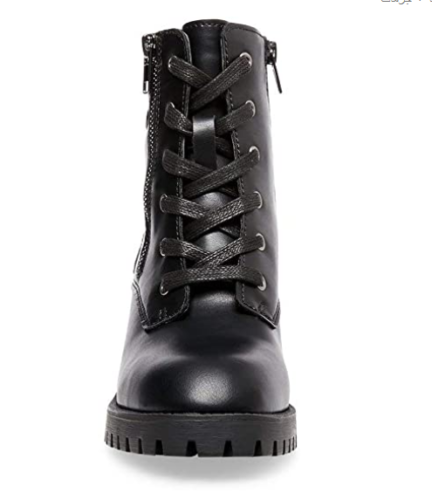 Madden Girl Women's Hush Combat Boot  Size 8M