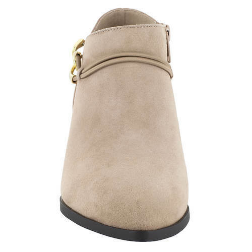 Bella Vita Women's Esme Bootie Color Almond Kidsuede Size 7.5N
