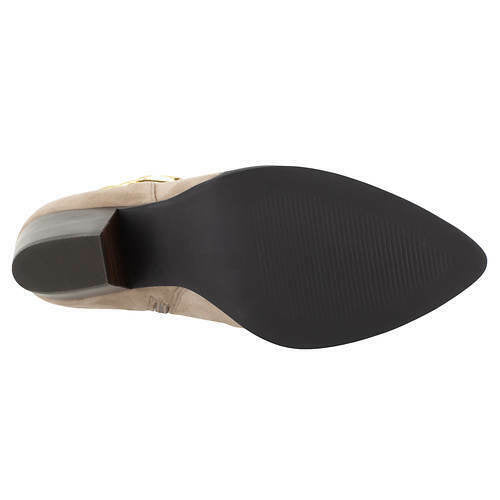 Bella Vita Women's Esme Bootie Color Almond Kidsuede Size 7.5N