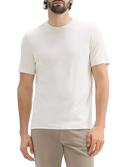Theory Men's Essential Anemone Tee  Eggshell Size S