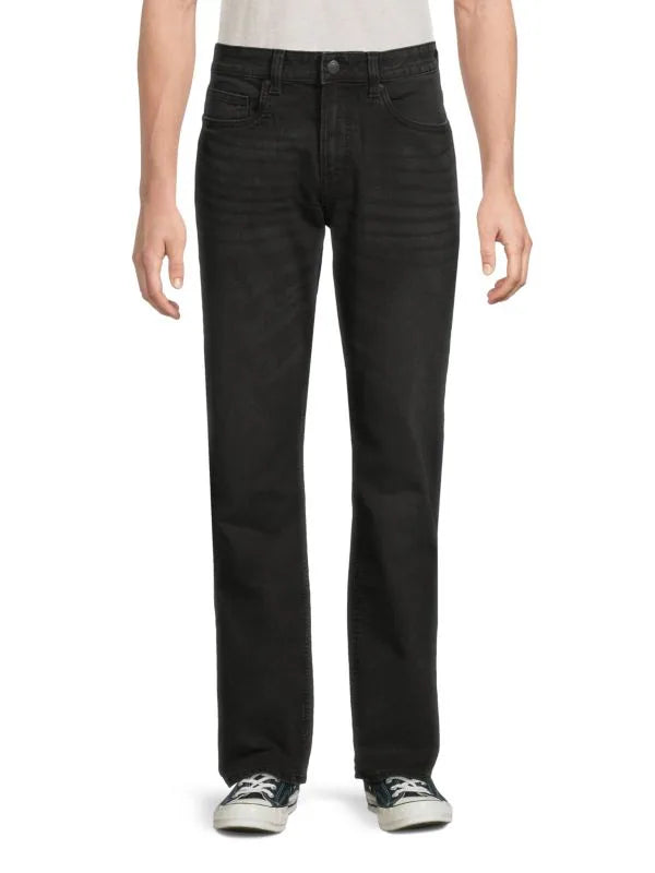 Buffalo David Bitton Men's Relaxed Straight Driven Jeans  Black W34xL30