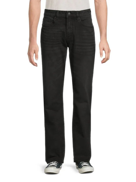 Buffalo David Bitton Men's Relaxed Straight Driven Jeans  Black W34xL30