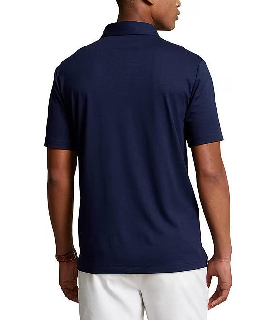 Polo Ralph Lauren Men's Classic-Fit Soft Cotton Polo Shirt  Refined Navy Size M