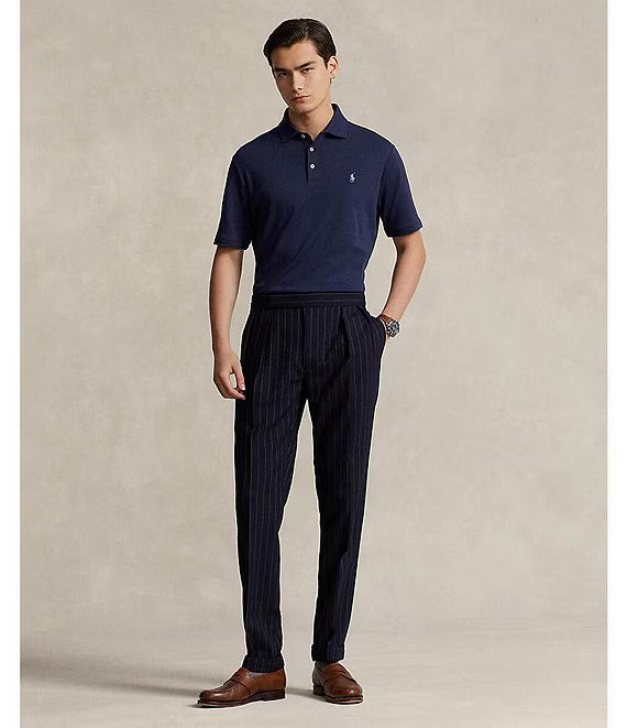 Polo Ralph Lauren Men's Classic-Fit Soft Cotton Polo Shirt  Refined Navy Size M