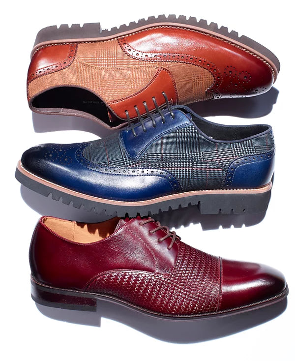 Florsheim Men's Calipa Cap-Toe Oxfords  Scotch Size 8.5