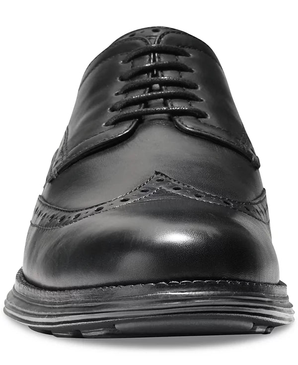 Cole Haan Men's Original Grand Shortwing Oxfords  Black Size 10W