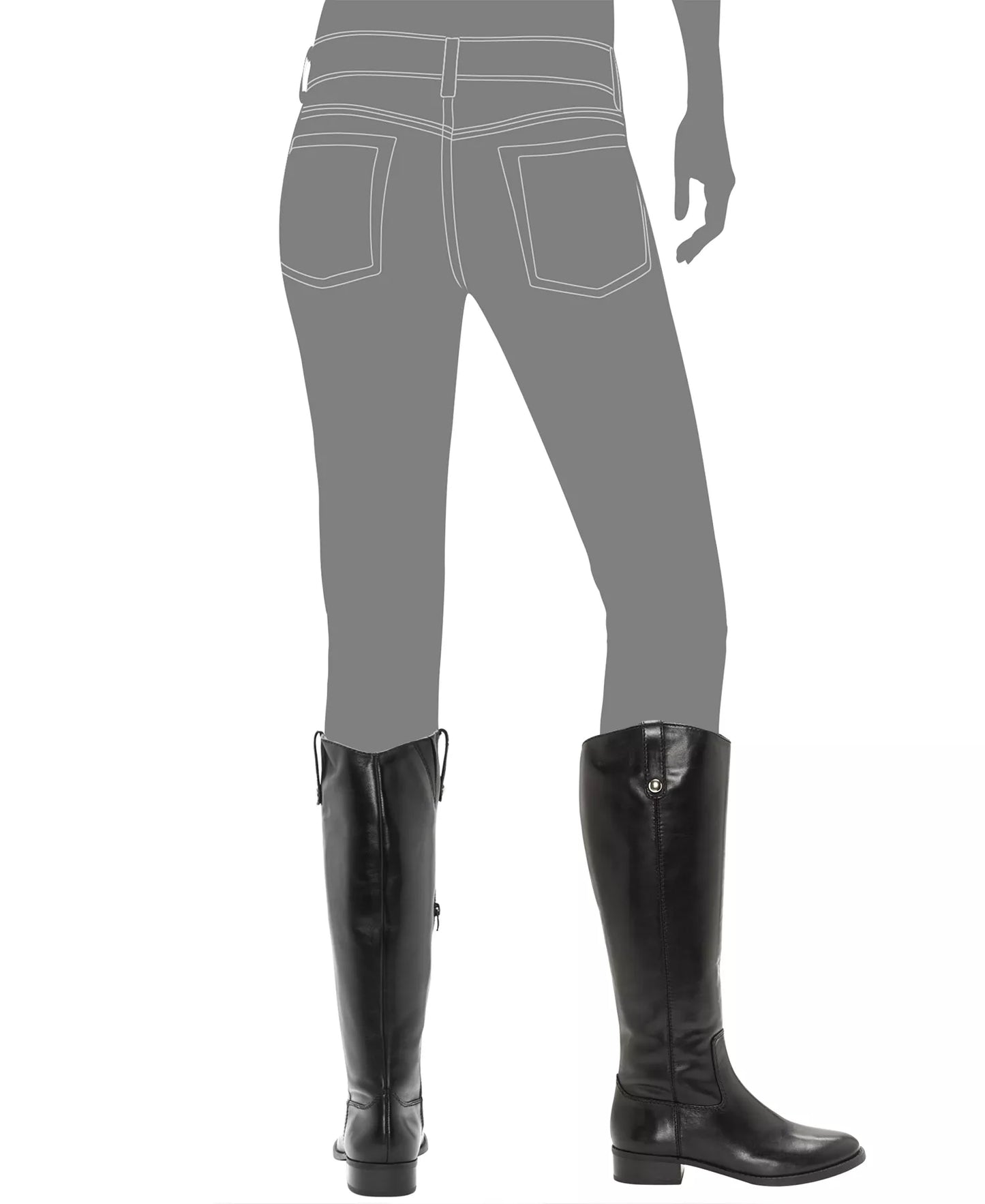 INC International Concepts Women's Fawne Riding Boots  Cognac Size 9.5