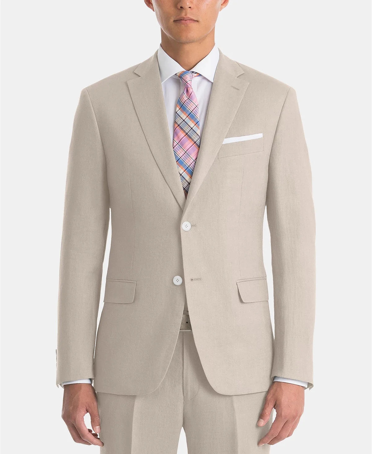 Lauren Ralph Lauren Men's UltraFlex Classic Fit Linen Sport Coat Blazer  Tan Size 40R