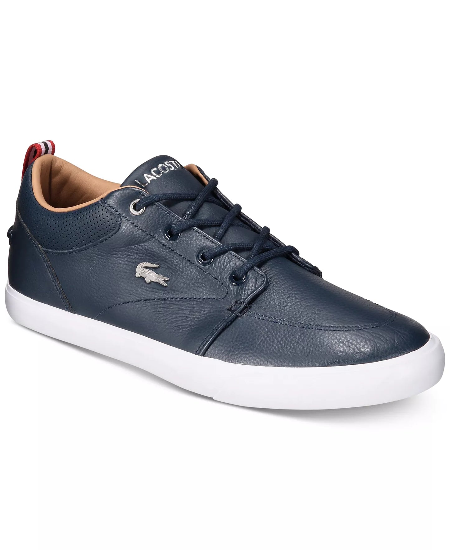 Lacoste Men's Bayliss 119 1 U Sneakers   Navy/White Size 12