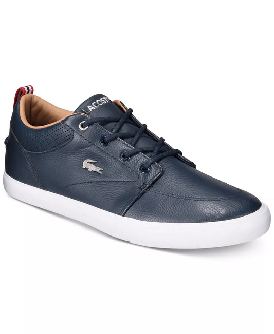 Lacoste Men's Bayliss 119 1 U Sneakers   Navy/White Size 12