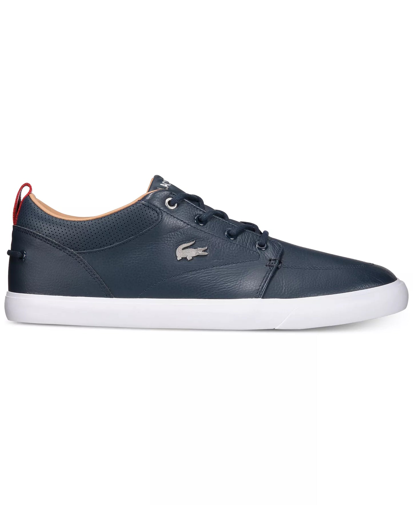 Lacoste Men's Bayliss 119 1 U Sneakers   Navy/White Size 12
