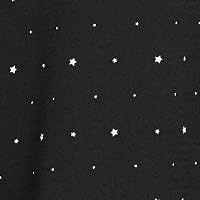 DKNY Starry Ruched Tie-Front Dress  Color Black/Cream Size 12