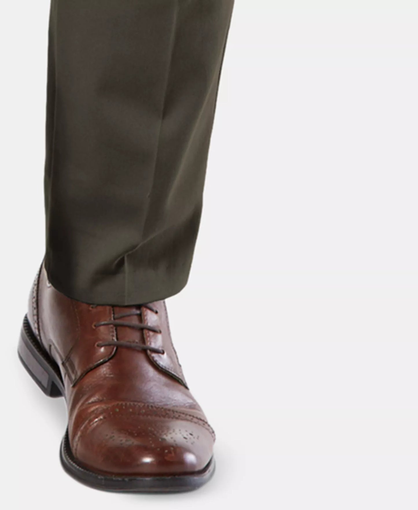 Dockers Men's Easy Slim Fit Khaki Stretch Pants  Olive Grove W38xL32