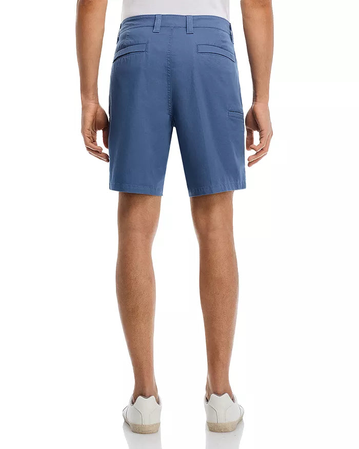 Michael Kors Men's Signature Stretch-Cotton 8" Shorts  Dark Chambray Size 34