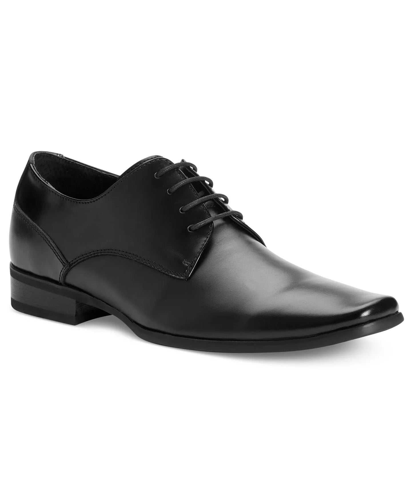 Calvin Klein Men's Brodie Leather Oxfords  Black Size 13