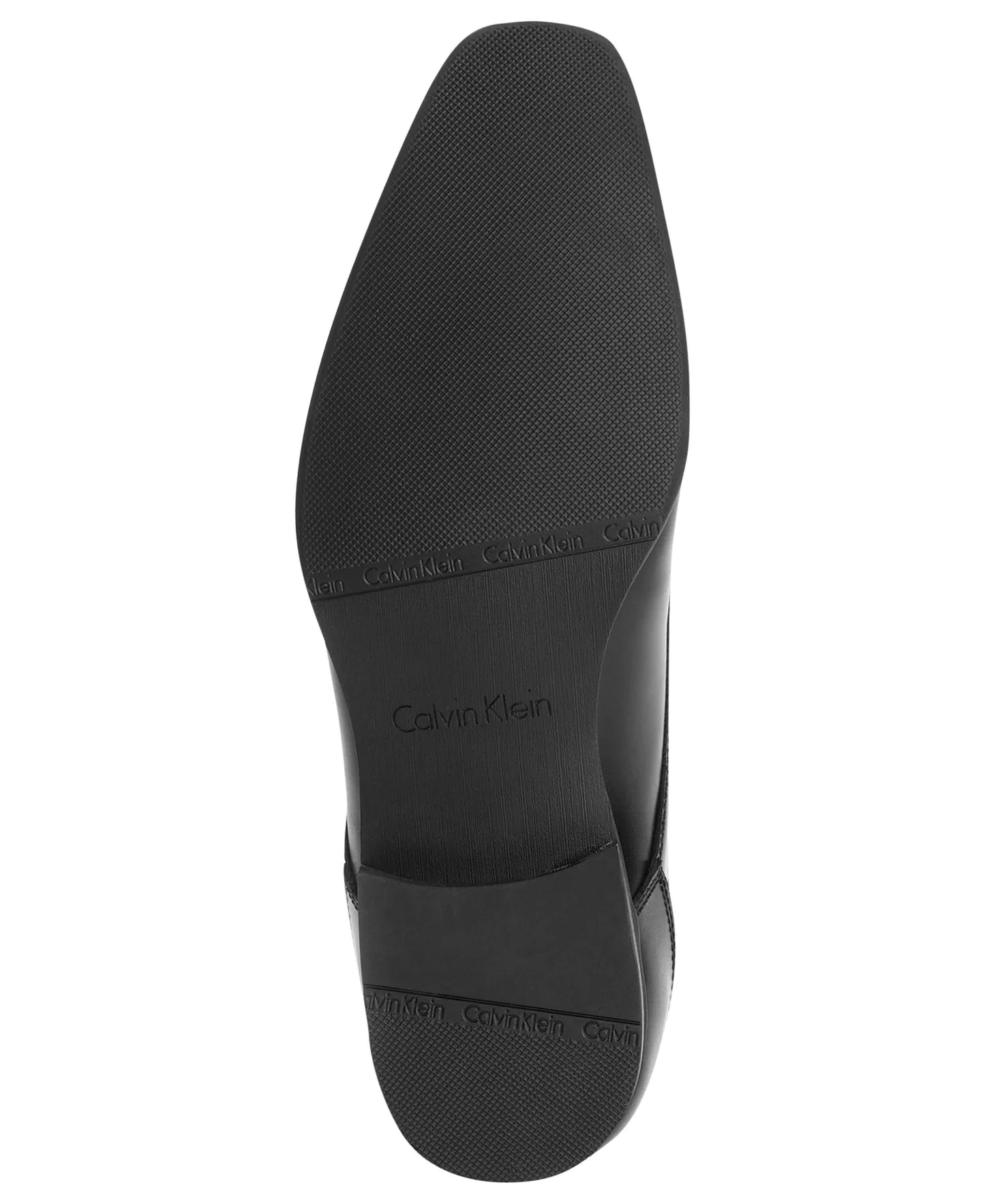 Calvin Klein Men's Brodie Leather Oxfords  Black Size 13