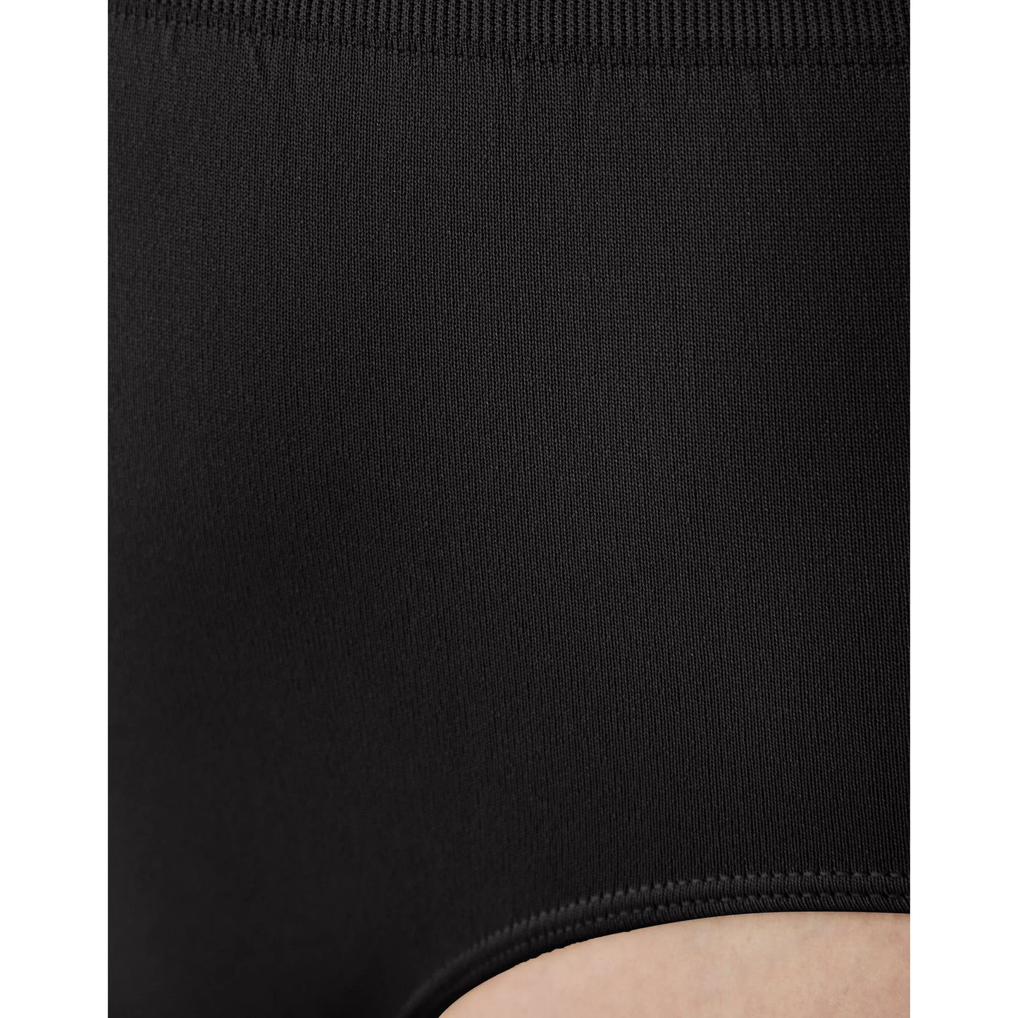 Bali Women's Breathe Lace High-Rise Full Brief  Black Size L