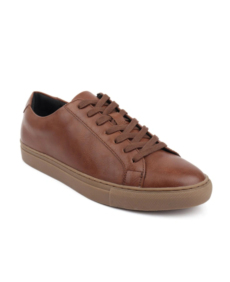 Alfani Men's Grayson Lace-Up Sneakers  Tan/Tan Size 9